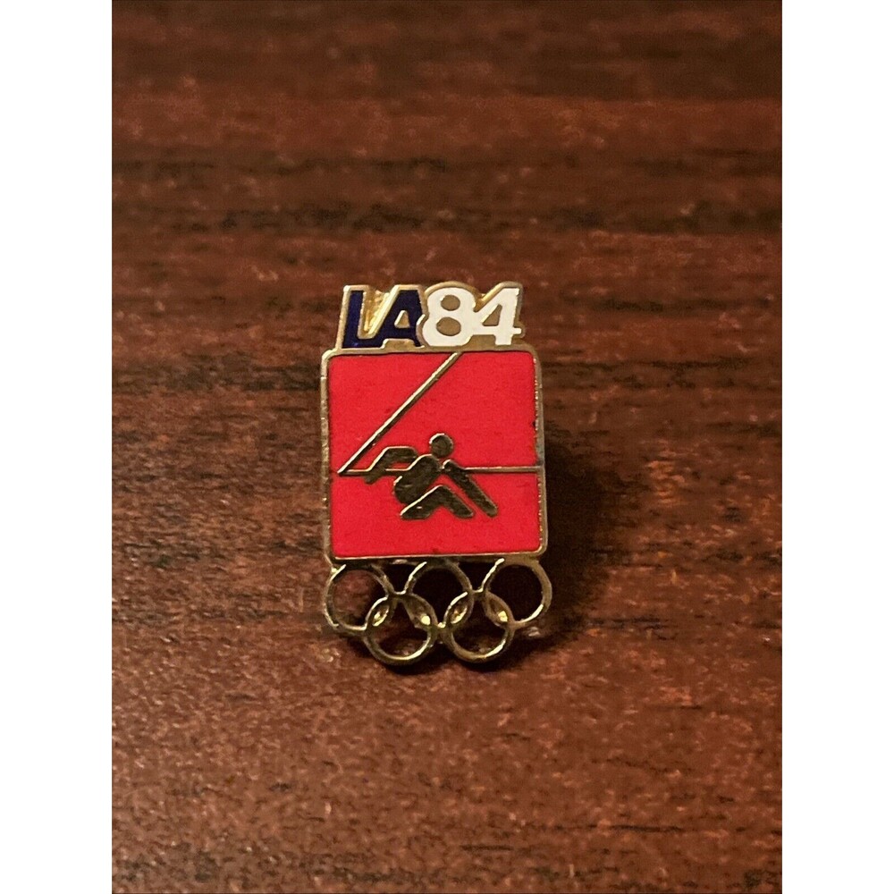 1984 Los Angeles Olympics Yachting Event Lapel Hat Pin
